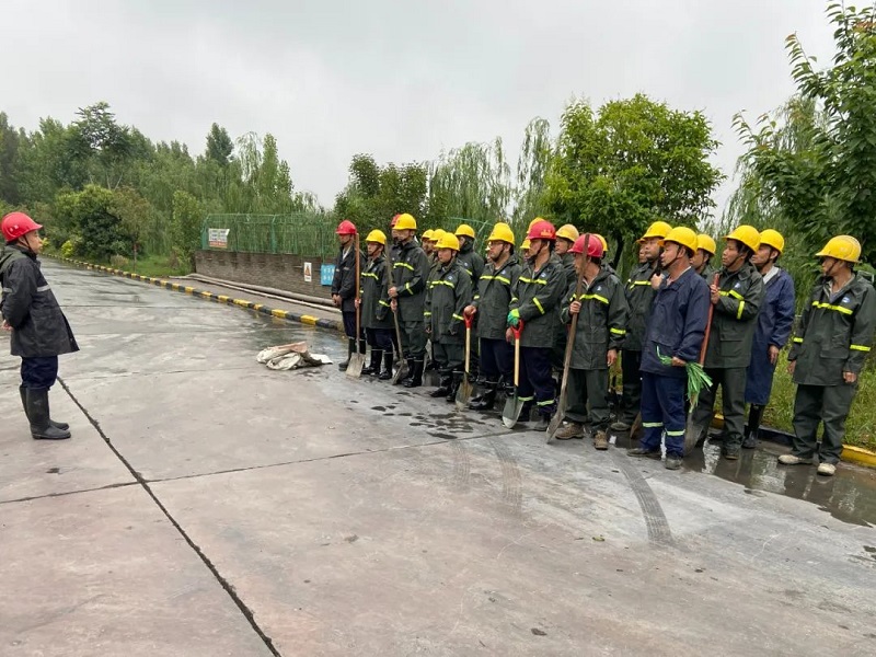 富平公司：未雨綢繆 筑牢“雨季三防”安全堤壩